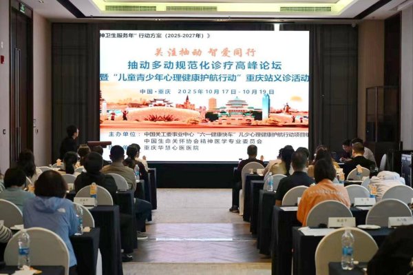 天载配资 聚焦儿童抽动障碍诊疗 这场论坛在渝举行