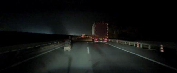 天成创亿 高速路超车道有人推婴儿车逆行 险象环生引发关注